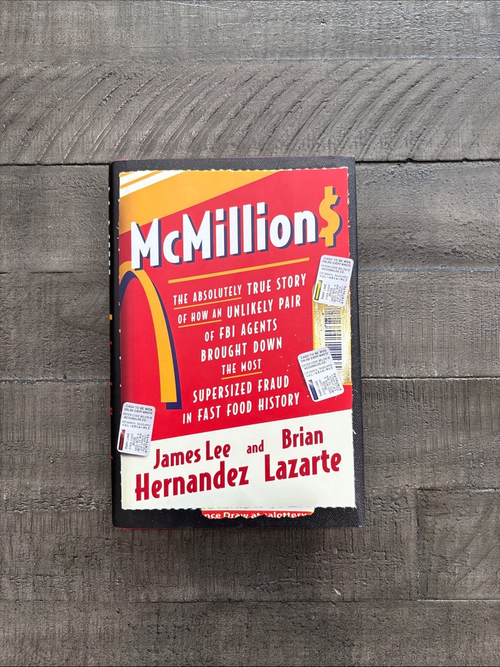 McMillion$ Hardcover Book - Red & Yellow Cover
